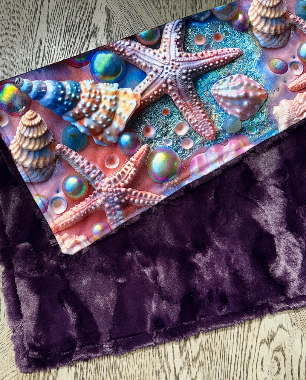 Pearl Shells Lovey Size