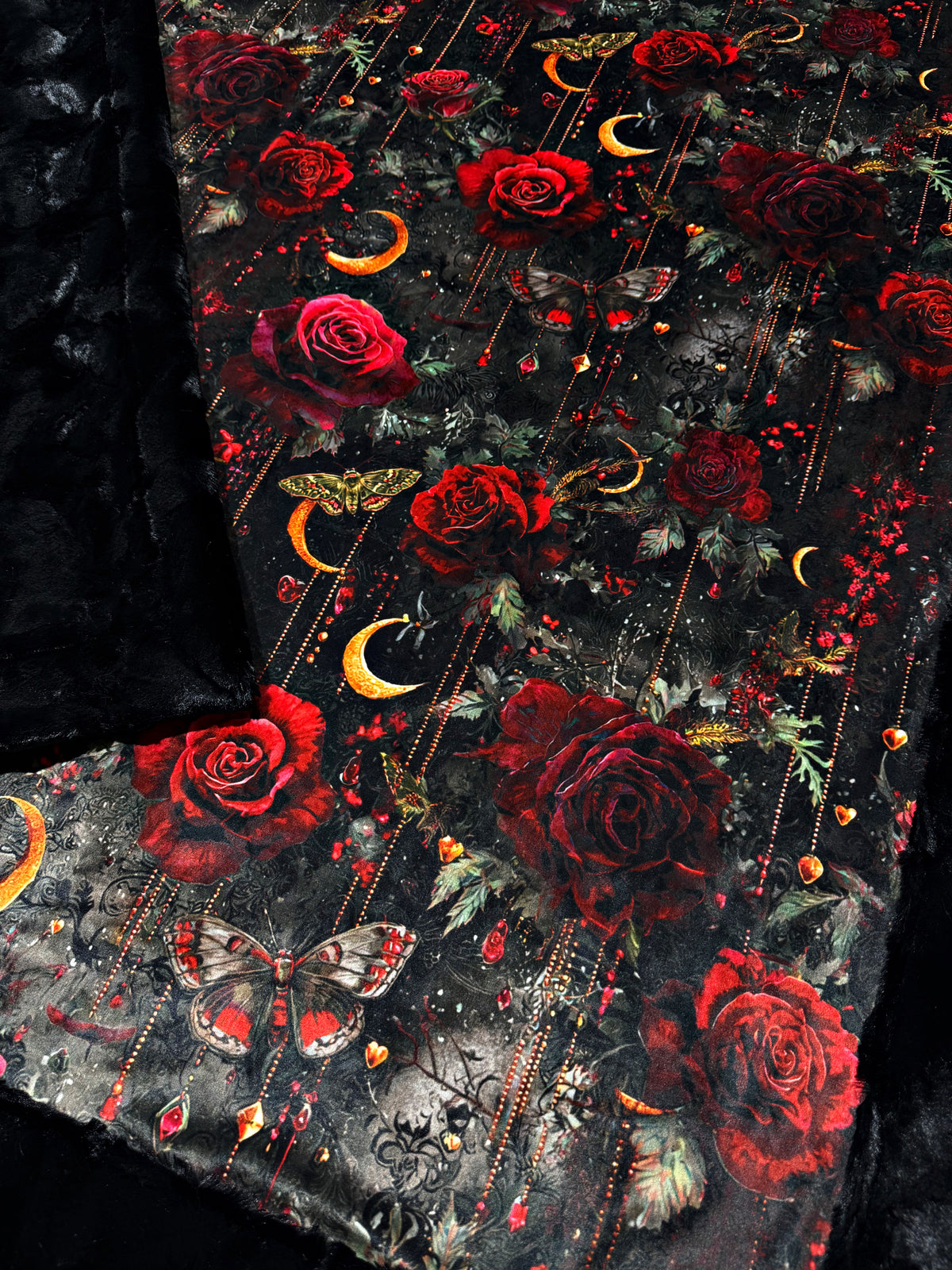 Dark Moon Roses XL Adult Size