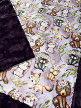 Load image into Gallery viewer, Woodland Pretty Girls XL Crib Size