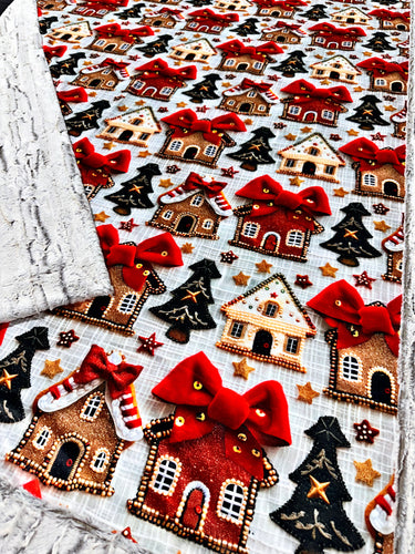 Fancy Gingerbread Houses XL Adult Size