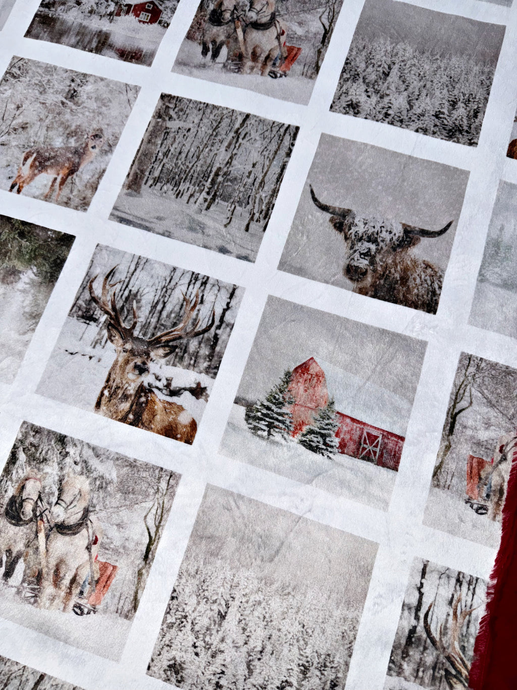 Winter Scenes XL Adult Size