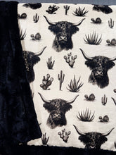 Load image into Gallery viewer, Black Highland Cows XL Adult Size