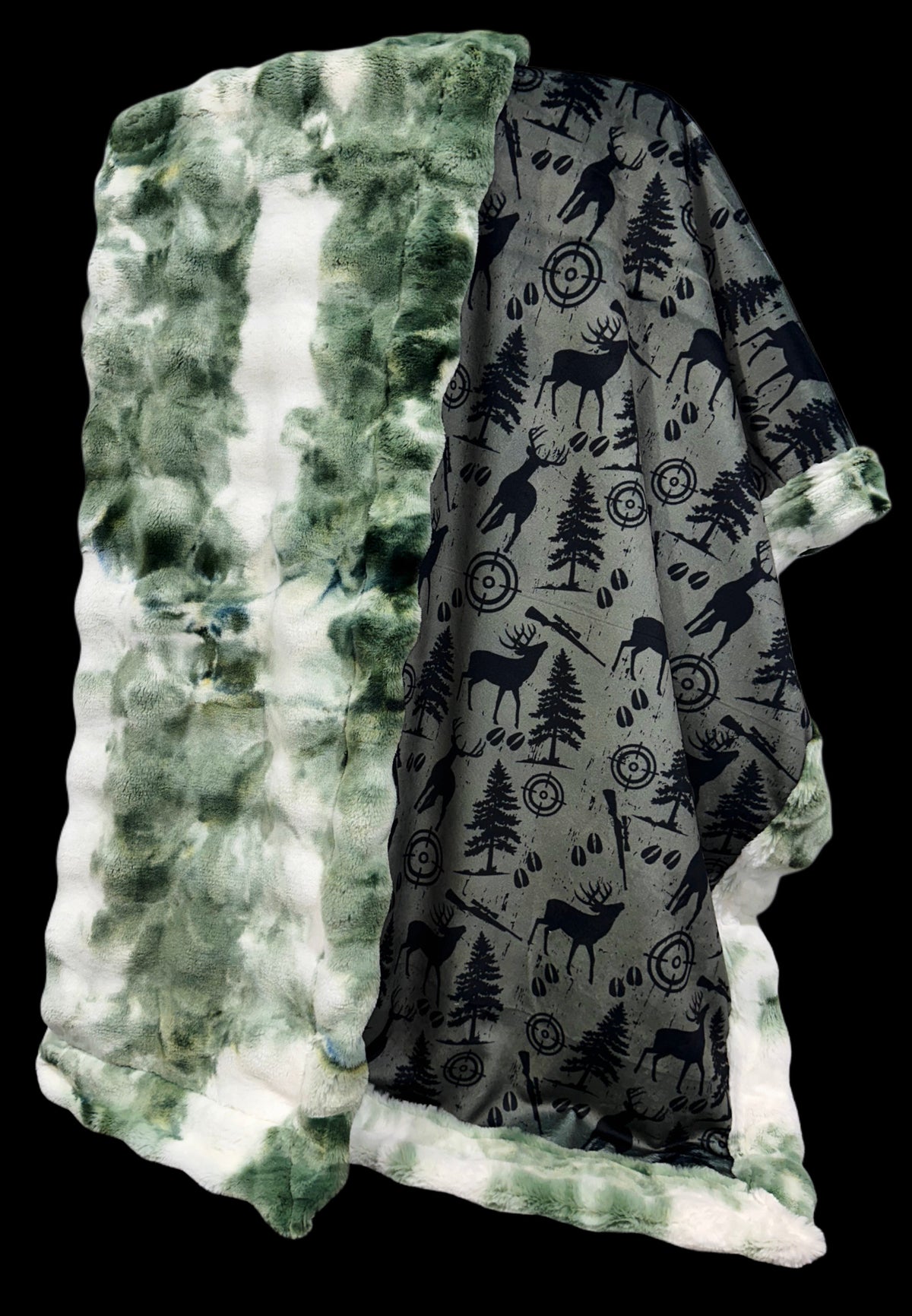 Extra Luxe Forest Powderpuff +Hunting XL Adult Size