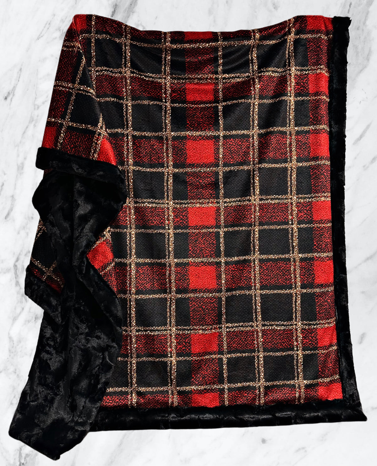 Christmas Plaid XL Adult Size