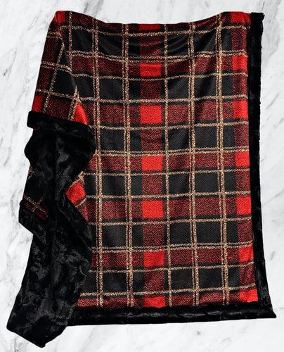 Christmas Plaid XL Adult Size