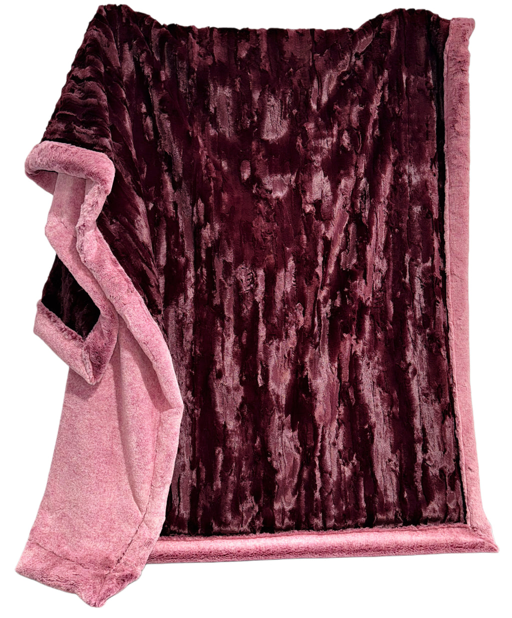 Extra Luxe Wine Baby Seal + Black Cherry Willow XL Adult Size