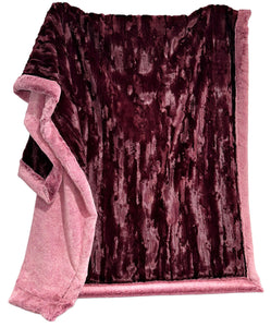 Extra Luxe Wine Baby Seal + Black Cherry Willow XL Adult Size