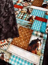 Load image into Gallery viewer, Ranch Faux Quilt XL Adult Size
