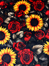 Load image into Gallery viewer, Rose + Sunflowers XL Adult Size