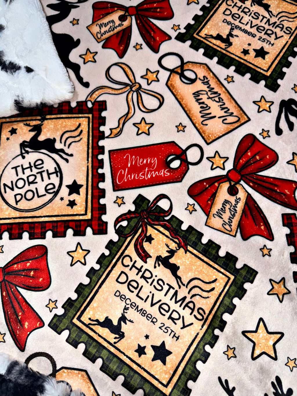 Christmas Stamps XL Adult Size