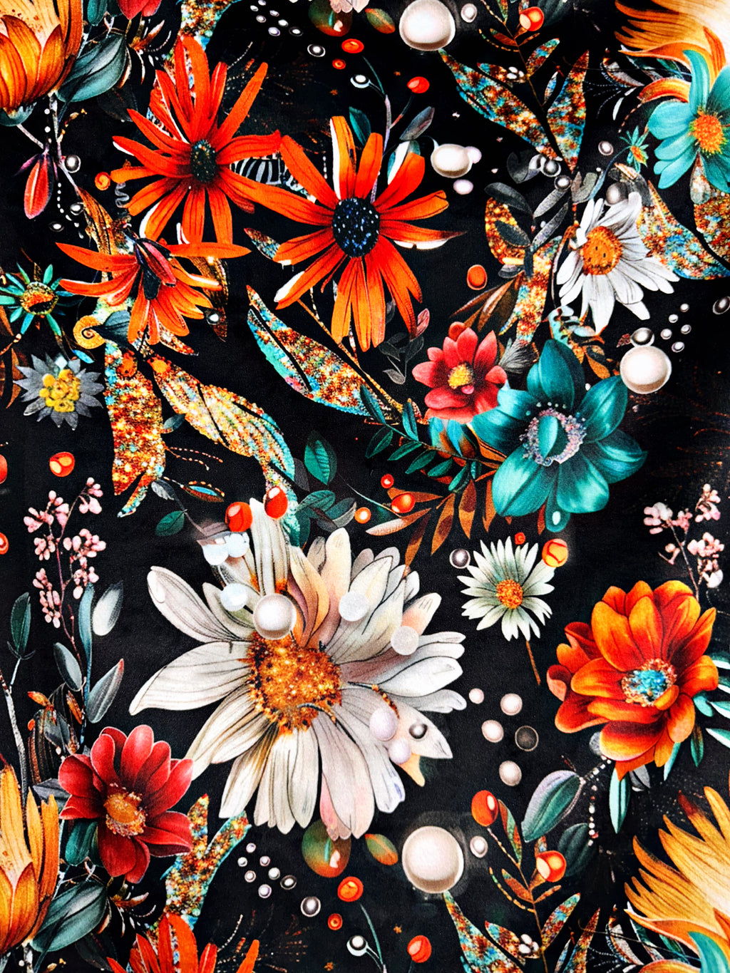 Dark Florals XL Adult Size