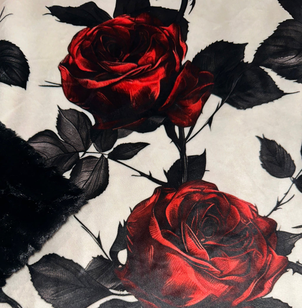 Dark Red Rose XL Adult Size