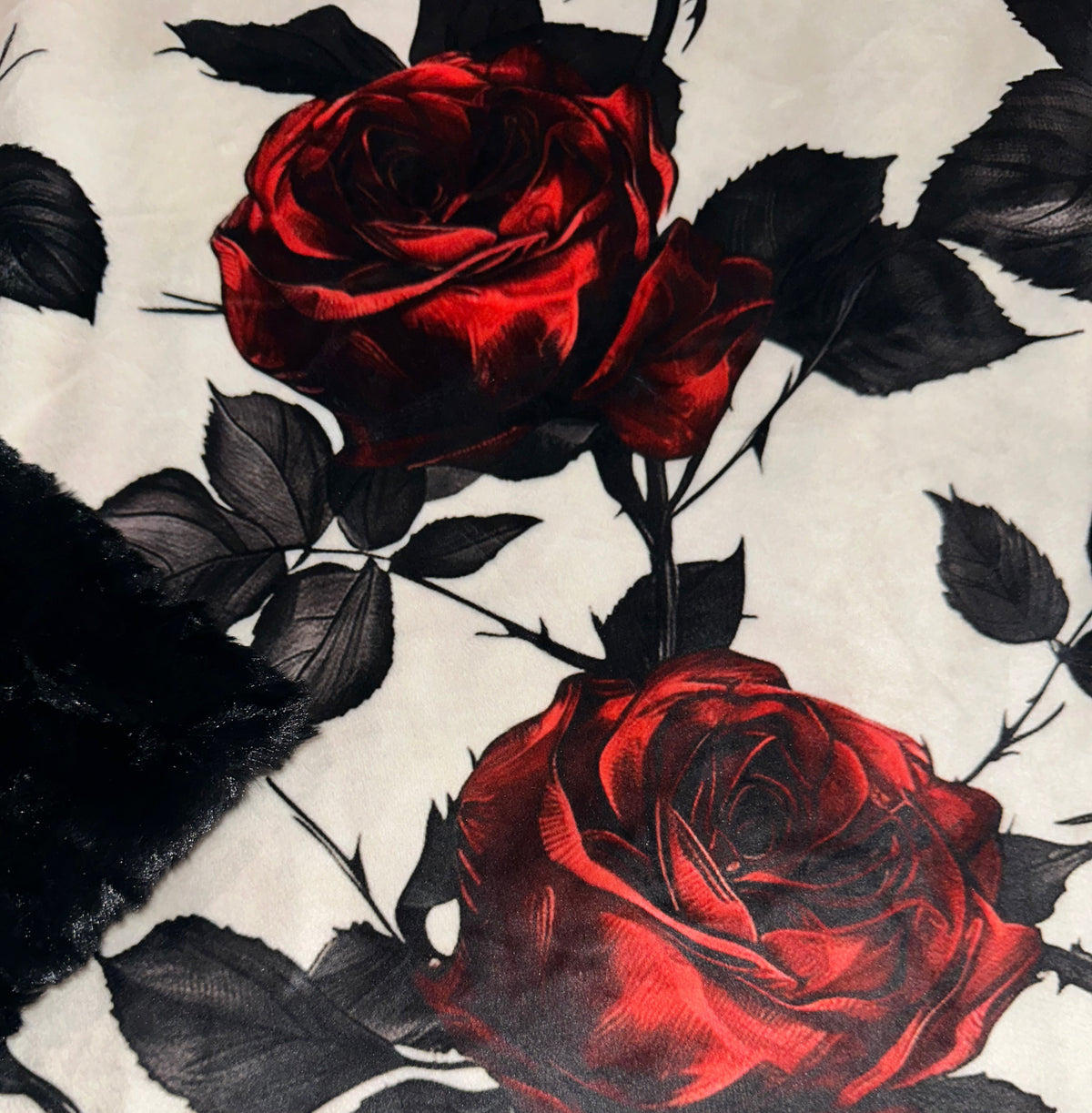Dark Red Rose XL Adult Size