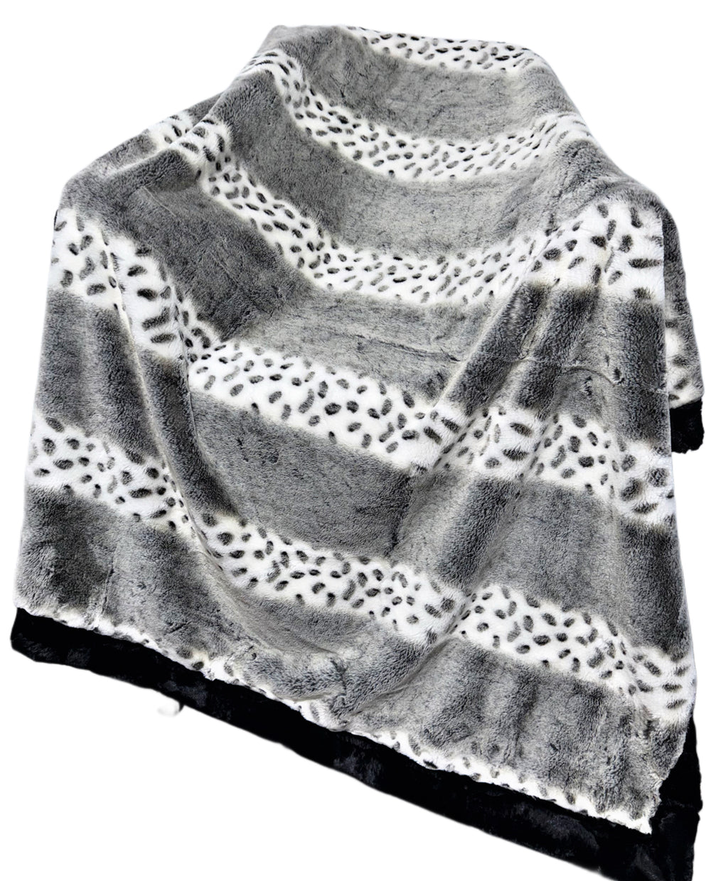 Extra Luxe Gunmetal Alaskan Bunny XL Crib Size