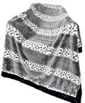 Extra Luxe Gunmetal Alaskan Bunny XL Crib Size