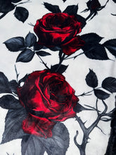 Load image into Gallery viewer, Vintage Red Roses + Black Poppy Xl Adult