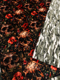 Fern Jewel Skulls XL Adult Size