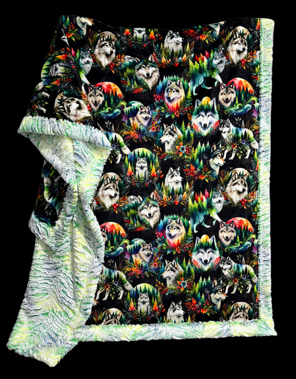 Forest Wolves XL Adult Size