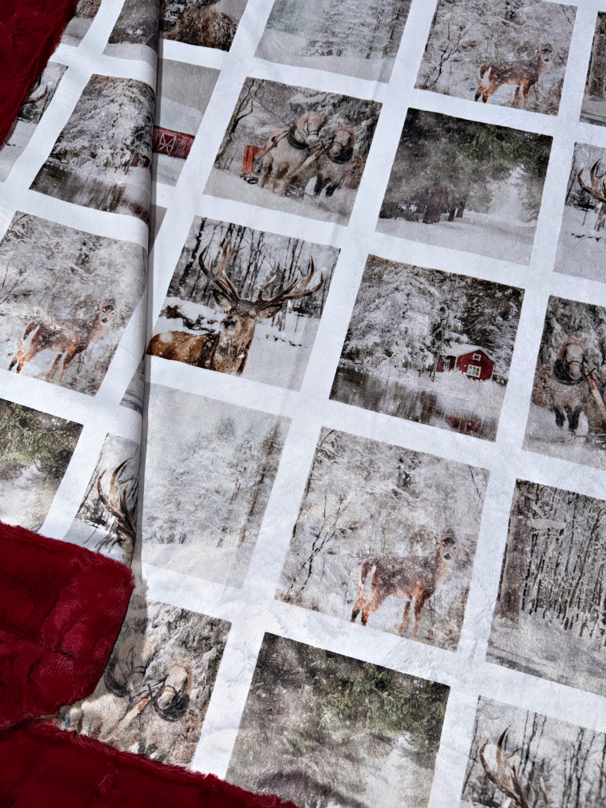 Winter Scenes XL Adult Size