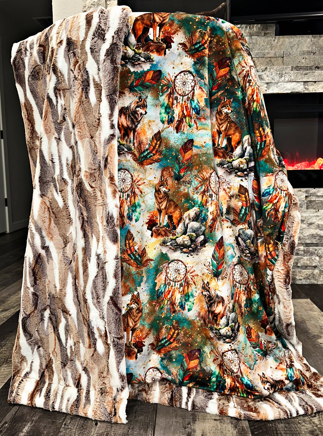 Dream Wolves XL Adult Size