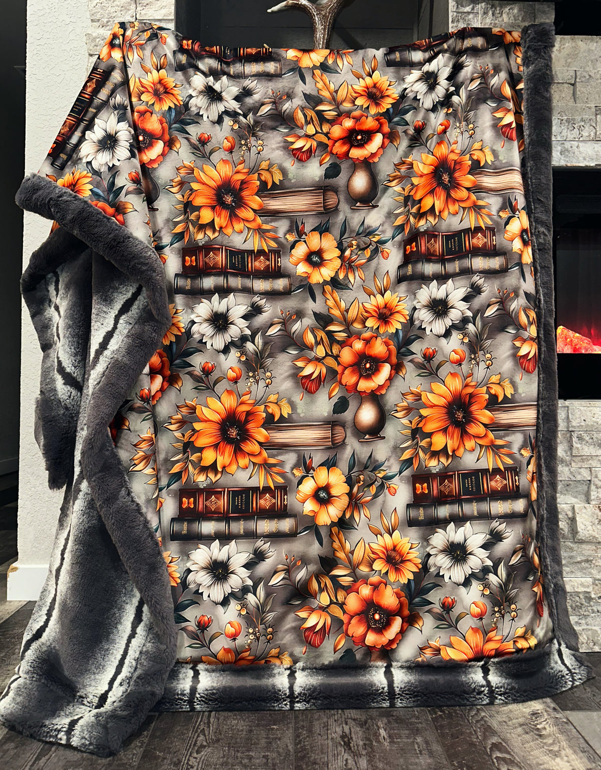 Extra Luxe Floral Books XL Adult Size