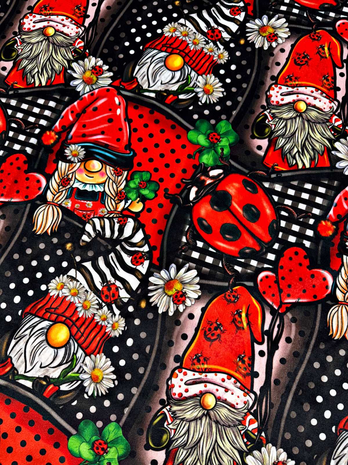 Ladybug Gnomes XL Adult Size