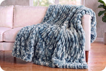 Load image into Gallery viewer, PREORDER Double Extra Luxe Enzo Milan Nightfall THROW Size