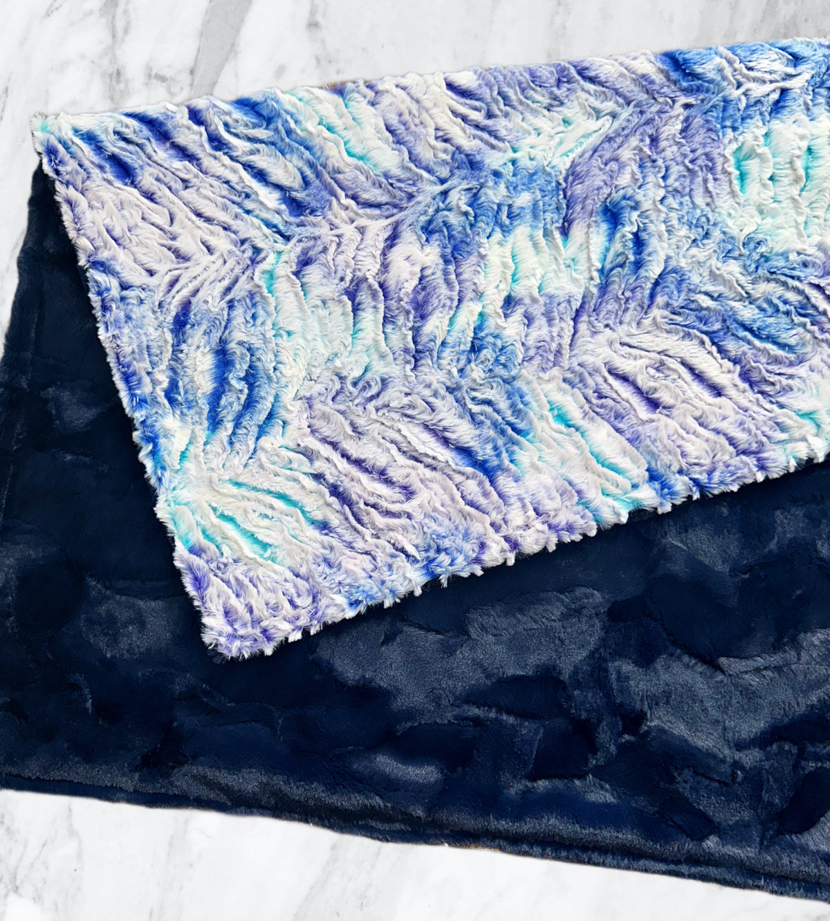 Prism + Navy Hide Baby Size