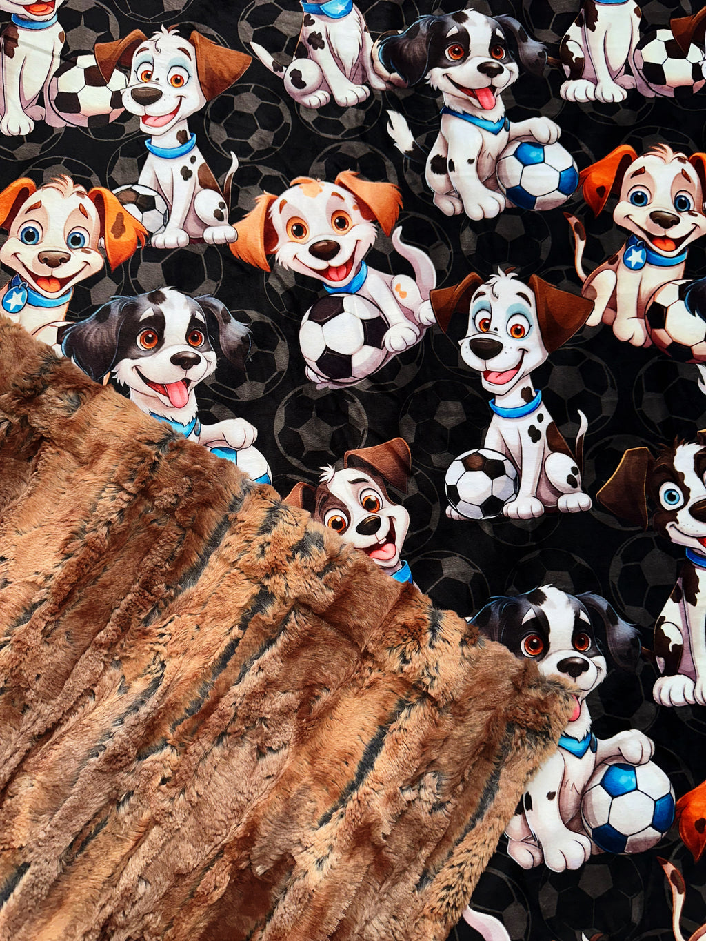 Soccer Pups XL Crib Size