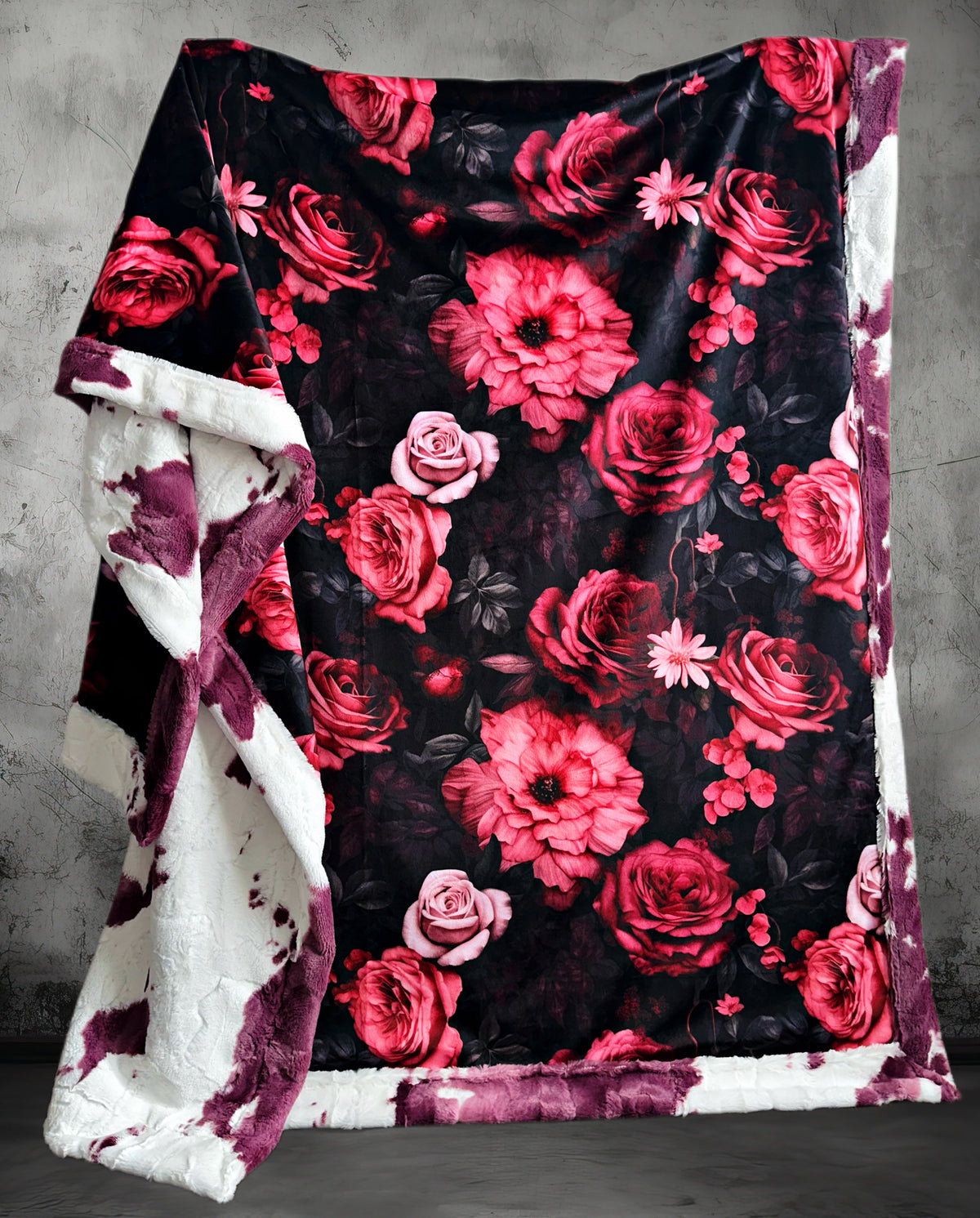 Blush + Wine Florals XL Adult Size