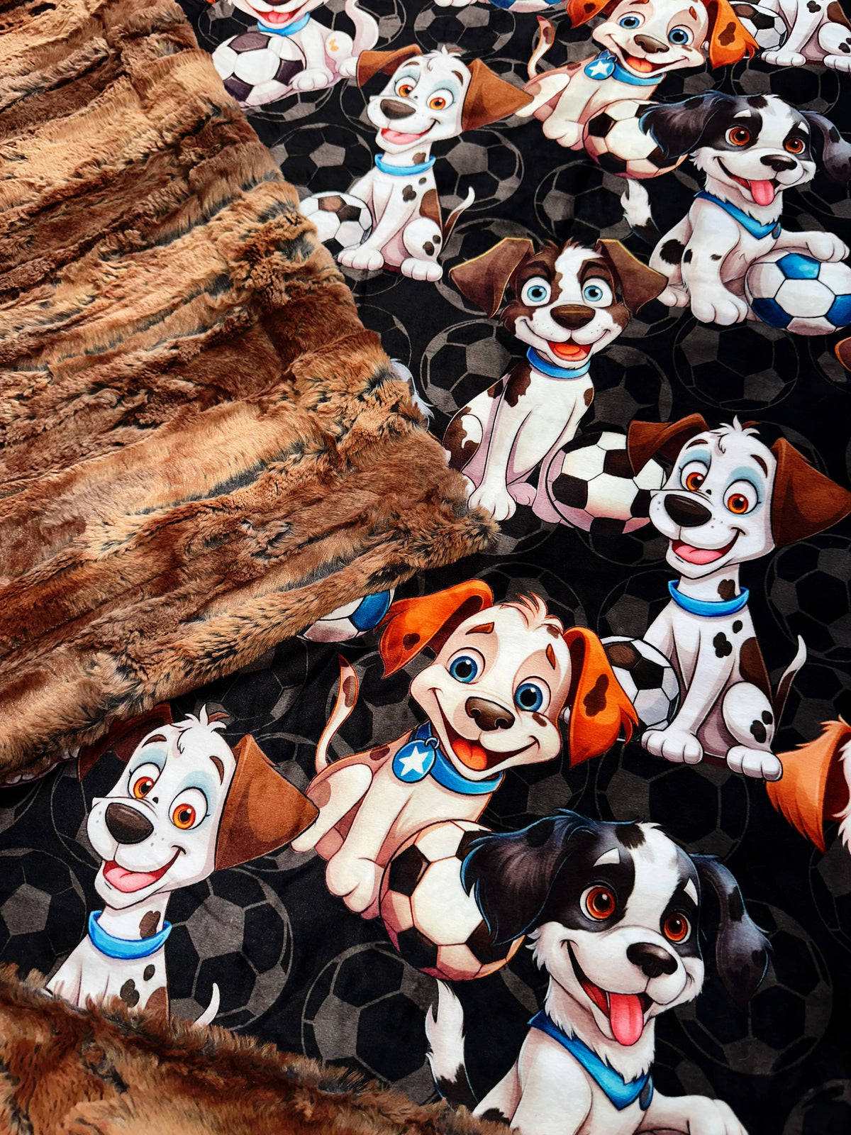 Soccer Pups XL Crib Size