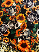 Load image into Gallery viewer, Sunflower Skulls XXXL Adult Size