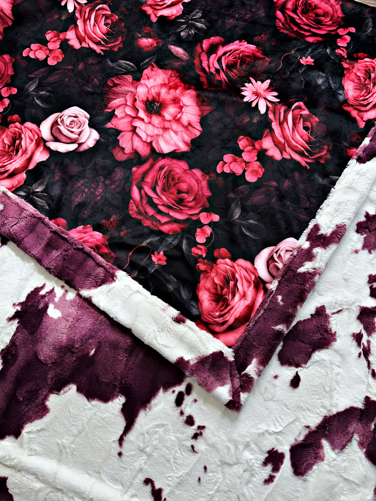Blush + Wine Florals XL Adult Size