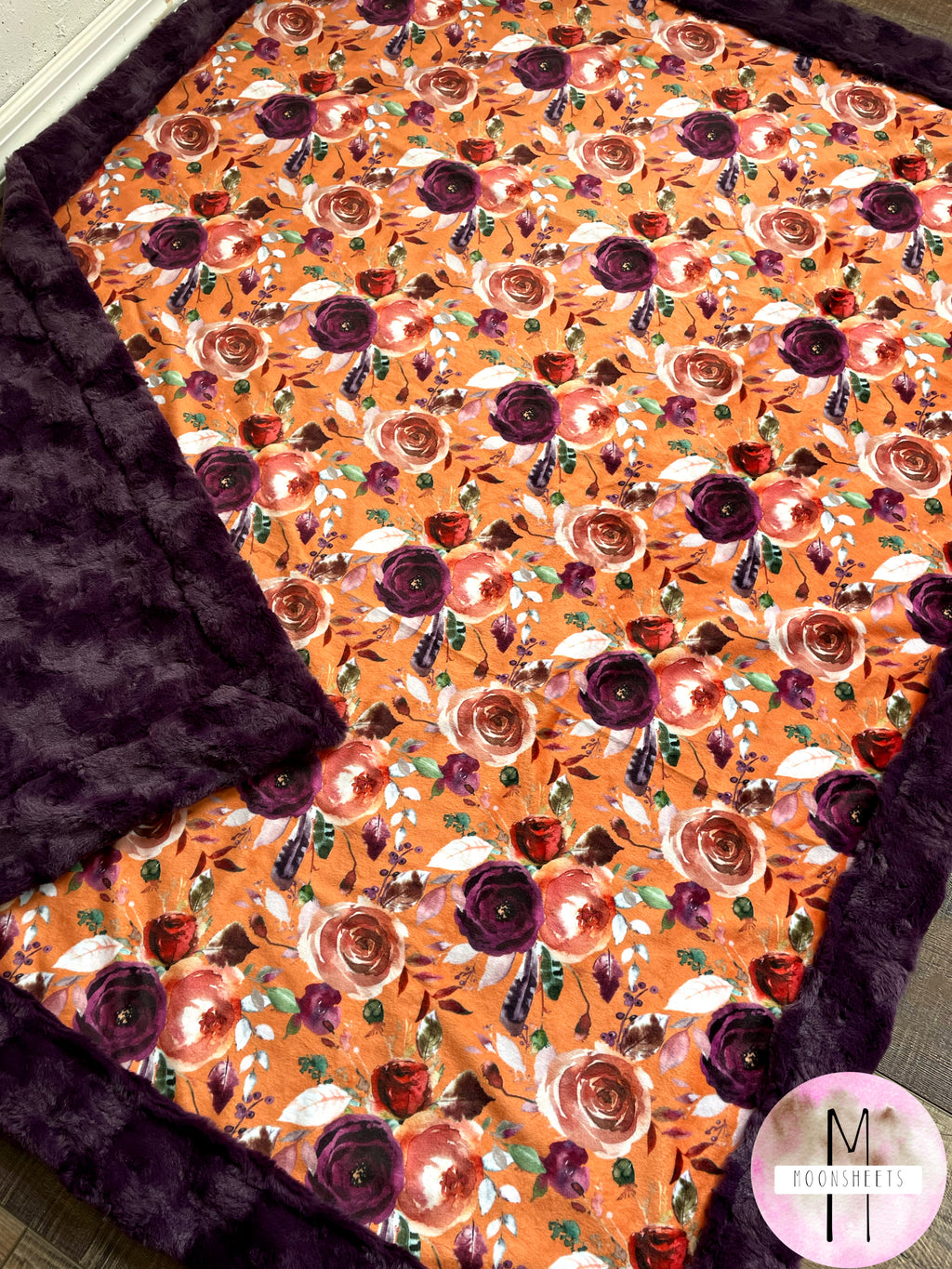 ButterRum Florals XL Crib Size