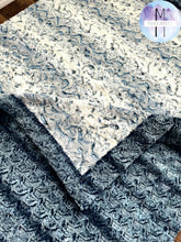 Load image into Gallery viewer, Navy Snowy Owl on Dusty Blue Paloma XL Adult Size